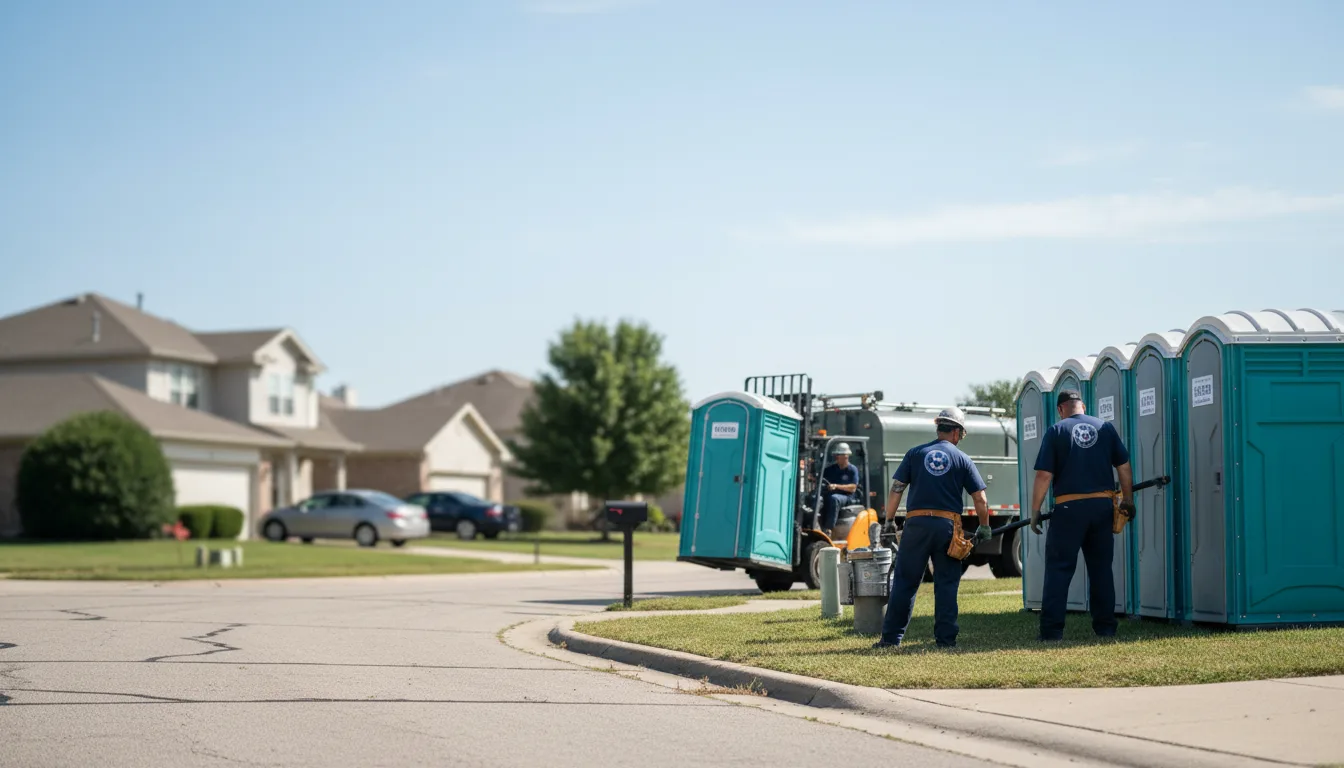 Porta Potty Rental in Vermilion, IL near me